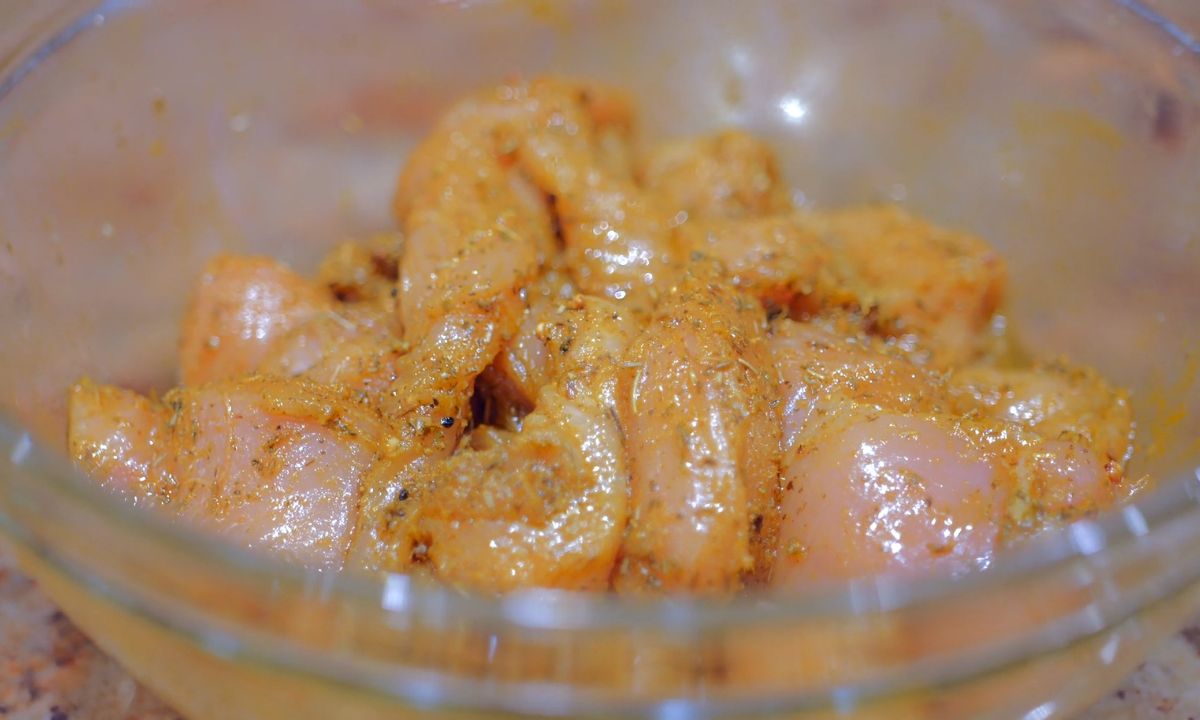 marinirano pileće meso